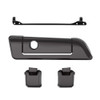 Color Matched Hinges & Latch kit For Advanblack & Harley Razor Chopped King Rear Tour Trunk Pack