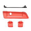 Color Matched Hinges & Latch kit For Advanblack & Harley Razor Chopped King Rear Tour Trunk Pack