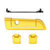 Color Matched Hinges & Latch kit For Advanblack & Harley Razor Chopped King Rear Tour Trunk Pack