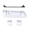Color Matched Hinges & Latch kit For Advanblack & Harley Razor Chopped King Rear Tour Trunk Pack