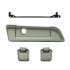 Color Matched Hinges & Latch kit For Advanblack & Harley Razor Chopped King Rear Tour Trunk Pack