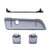 Color Matched Hinges & Latch kit For Advanblack & Harley Razor Chopped King Rear Tour Trunk Pack
