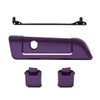 Color Matched Hinges & Latch kit For Advanblack & Harley Razor Chopped King Rear Tour Trunk Pack