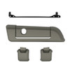 Color Matched Hinges & Latch kit For Advanblack & Harley Razor Chopped King Rear Tour Trunk Pack