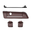 Color Matched Hinges & Latch kit For Advanblack & Harley Razor Chopped King Rear Tour Trunk Pack