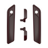 Color Matched Saddlebag Lid Lever & Latch Cover Set Kit For 2014-2023 Harley Touring