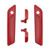 Color Matched Saddlebag Lid Lever & Latch Cover Set Kit For 2014-2023 Harley Touring