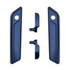 Color Matched Saddlebag Lid Lever & Latch Cover Set Kit For 2014-2023 Harley Touring