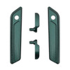 Color Matched Saddlebag Lid Lever & Latch Cover Set Kit For 2014-2023 Harley Touring