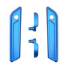 Color Matched Saddlebag Lid Lever & Latch Cover Set Kit For 2014-2023 Harley Touring