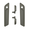 Color Matched Saddlebag Lid Lever & Latch Cover Set Kit For 2014-2023 Harley Touring