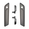 Color Matched Saddlebag Lid Lever & Latch Cover Set Kit For 2014-2023 Harley Touring