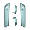 Color Matched Saddlebag Lid Lever & Latch Cover Set Kit For 2014-2023 Harley Touring