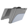 Road King Style Two Tone 4.5'' Stretched Saddlebag Bottoms for 2014-2023 Harley Davidson Touring