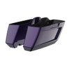 Color Matched Holeshot Chopped Saddlebags Bottoms for '14-'23 Harley Touring