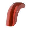 Color Matched Holeshot Chopped Rear Fender with License Plate Bracket for '09-'23 Harley Touring
