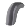 Color Matched Holeshot Chopped Rear Fender with License Plate Bracket for '09-'23 Harley Touring