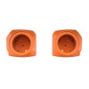 Color-Matched 6.5" Speaker Pods for 23.5Up Harley Touring