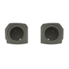 Color-Matched 6.5" Speaker Pods for 23.5Up Harley Touring