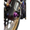 Paul Yaffe Bagger Nation #PYO:YTPR-18L-PR - Axle Cover Kit - Y-Axle Rod - Front - Standard/12 Point - Purple