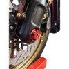 Paul Yaffe Bagger Nation #PYO:YHTR-18L-RD - Axle Cover Kit - Y-Axle Rod - Front - Standard/Turret - Red