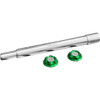Paul Yaffe Bagger Nation #PYO:YAXLE-07-HT-GN - Y-Axle with Turret Style Axle Cover Kit - Custom - Front - Green - 1"
