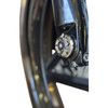 Paul Yaffe Bagger Nation #PYO:YAXLE-08-HT-CP - Y-Axle with Turret Style Axle Cover Kit - Custom - Front - Chrome - 25 mm