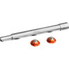 Paul Yaffe Bagger Nation #PYO:YAXLE-07-TP-OR - Y-Axle with 12 Point Style Axle Cover Kit - Custom - Front - Orange - 1"