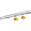 Paul Yaffe Bagger Nation #PYO:YAXLE-08-TP-GD - Y-Axle with 12 Point Style Axle Cover Kit - Custom - Front - Gold - 25 mm