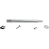 Paul Yaffe Bagger Nation #PYO:YAXLE-07-SM-C - Y-Axle with Smooth Style Axle Cover Kit - Custom - Front - Chrome - 1"