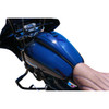 Paul Yaffe Bagger Nation #PYO:TD-DK - Fuel Tank Console - Scalloped - HD Softail