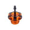 Axion Billet Aluminum Fuel Tank Gas Cap with Vent Hose for Harley Touring & Softail