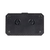 Advanblack Real Carbon Fiber LED License Plate Kit for '23.5Up Harley Touring Models