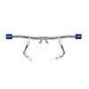 Chrome ProTek Front Performance High Way Peg One Step Crash Bar for Harley Touring