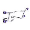 Chrome ProTek Rear Performance Crash Bar Saddlebags Guards for '14-'26 Harley Touring