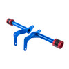 ProTek Performance Rear Crash Bar with Sliders for Harley M8 Softail