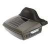 Advanblack Ridgeline King Rear Tour Trunk Pack For '97-'26 Harley Touring