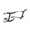 ProTek Rear Performance Crash Bar Saddlebags Guards for '14-'26 Harley Touring