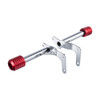 Chrome ProTek Performance Rear Crash Bar with Sliders for Harley M8 Softail