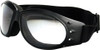 Bobster #BCA001C - Cruiser Sunglasses Black W/Clear Lens