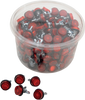 License Plate Reflectors - 150ct Tub - Red