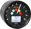 Koso #BA058100-HD - Tnt-02 Speedometer Tachometer Combo Black