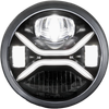 Koso #GA030100 - 7" Zenith LED Headligh H4 Plug