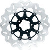 Gbrakes #GBDU003 - Rotor 11.8" Floating Wave FR Black