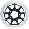 Gbrakes #GBDU011 - Rotor 13" Floating Wave Radial FR Black