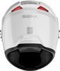 Sena #PHANTOM-GW00M3 - Phantom FF Mesh COM Helmet Glossy White MD