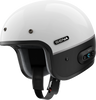 Sena #SURGE-GWMB0XL3 - Surge Open Face Helmet W/Mesh Glossy White/Matte Black XL