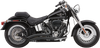 Cobra #6224B - Speedster Short Swept Black Softail 7-11