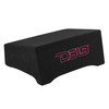 DS18 DFPU110IX - DFPU Under Seat 10” Shallow Subwoofer Enclosure | Sealed, Loaded, 600W RMS @ 2 Ohm