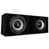 DS18 GEN-X212LD - Dual 12" Loaded Subwoofer Ported Enclosure With GEN-X124D 900 Watts RMS